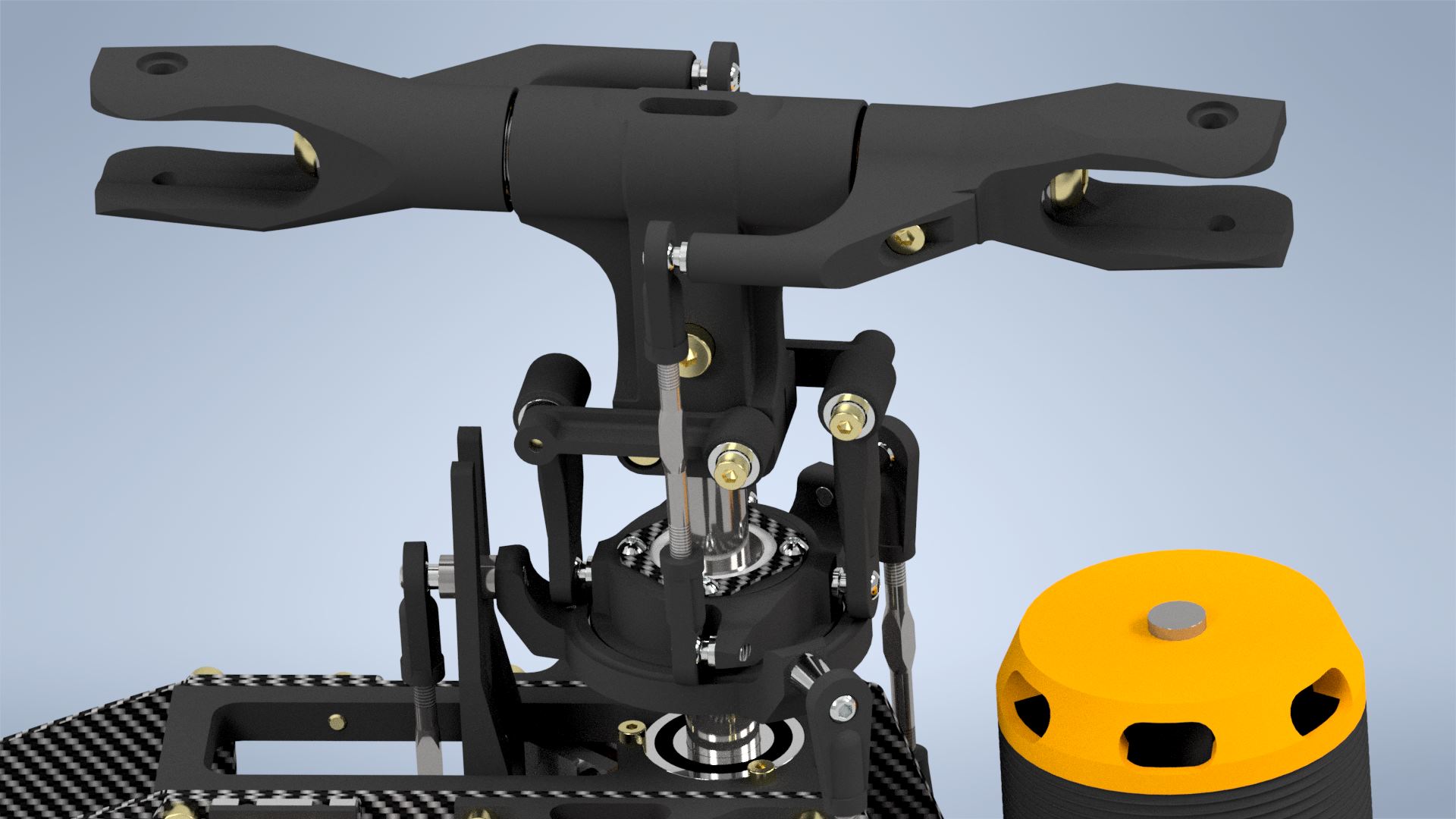 遥控直升机结构